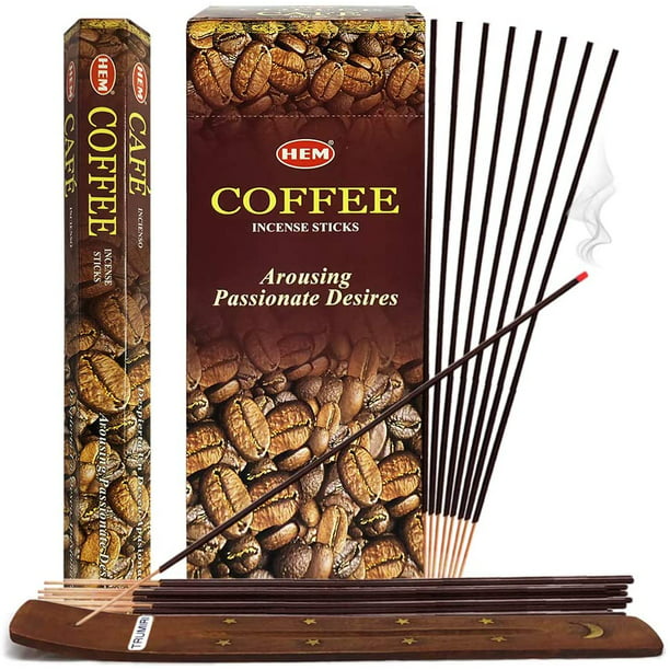 120 Sticks Hem Almond Incense Bulk 6 x 20 Stick Box 